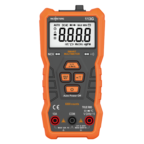 RM113G Digital Multimeter 6000 Counts
