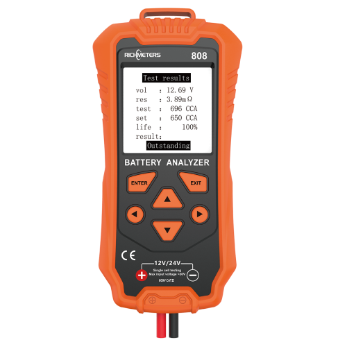 RM808 Battery Analyzer