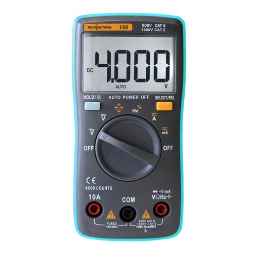 RM100 Digital Multimeter 4000 Counts