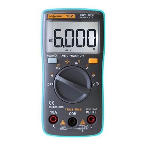 RM102/RM102Pro Digital Multimeter 6000 Counts