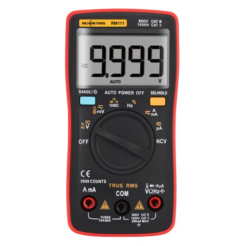 RM111 Digital Multimeter 9999 Counts