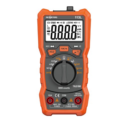 RM113L Digital Multimeter 6000 Counts