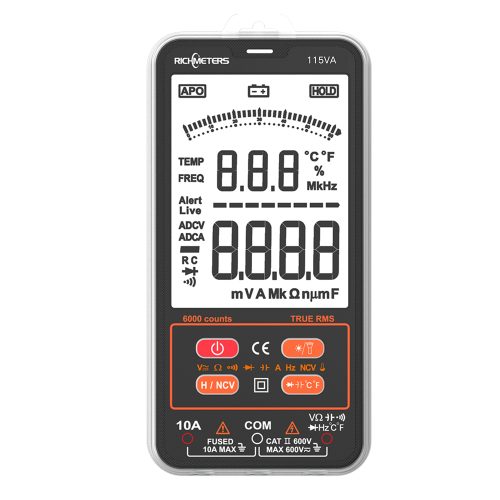 RM115VA Digital Multimeter 6000 Counts