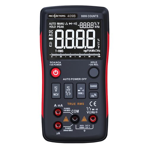 RM409B Digital Multimeter 9999 Counts