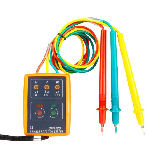SM852B 3 PHASE ROTATION TESTER